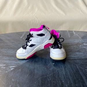 Nike Air Jordan Flight Club '91 Pink White 11c Kids Sneaker